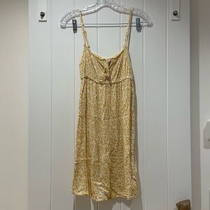 Billabong Mustard Floral Dress